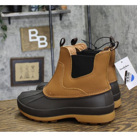 Goodfellow & Co Mens Spencer Winter Chelsea Boots 91112080 Brown 7 - Picture 2 of 10